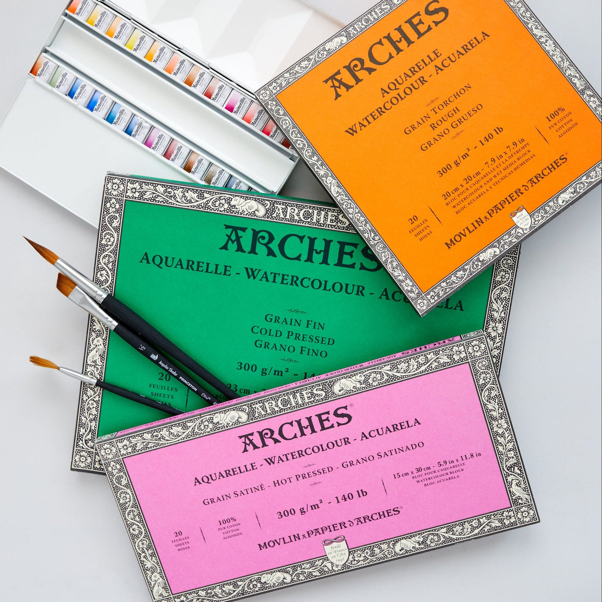 Arches 100% Cotton Watercolour Blocks