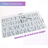 MAD Alphabet Resin Molds Backward #029