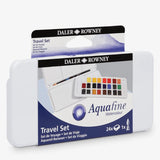 Aquafine Travel Tin Set of 24 + Brush