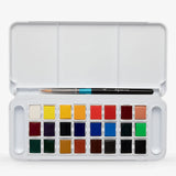 Aquafine Travel Tin Set of 24 + Brush