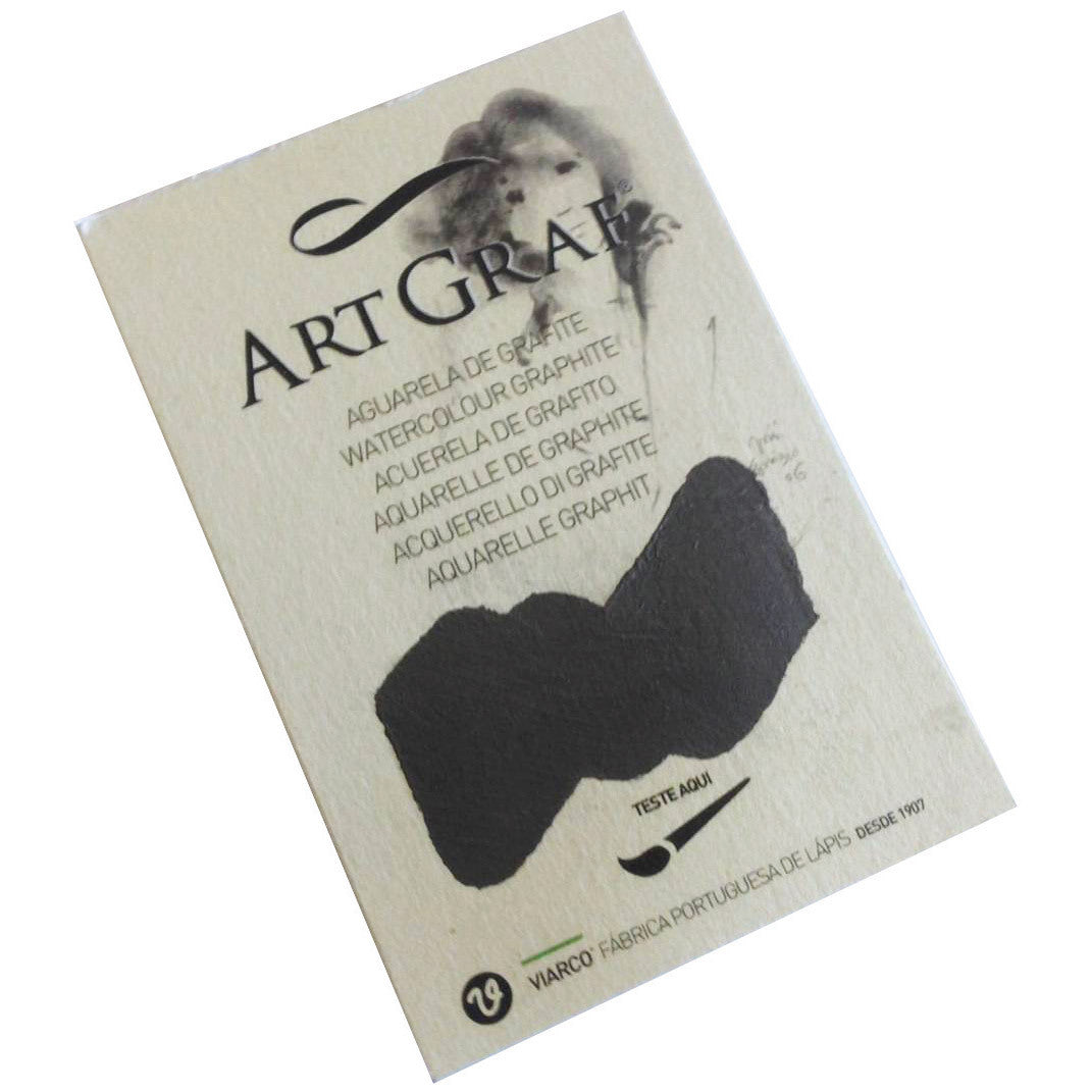 ArtGraf Water Soluble Graphite Testing Pad with graphite‑infused sheets for creating washes and tonal studies.