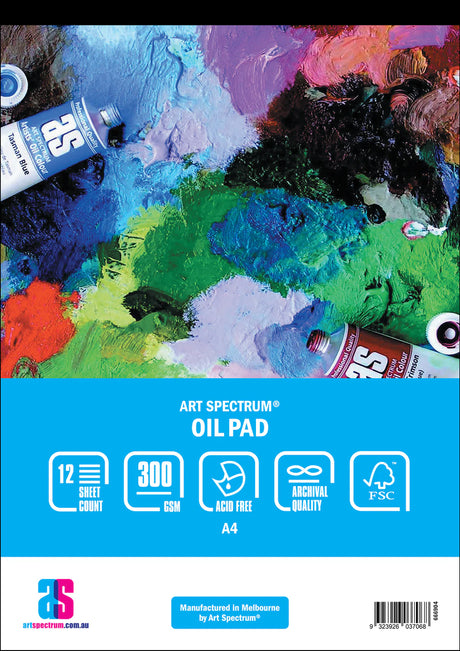 Art Spectrum Oil Paper 300gsm Pads