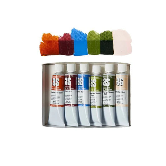 Art Spectrum Artists' Oil Set of 6 x 40ml - Australian Landscape