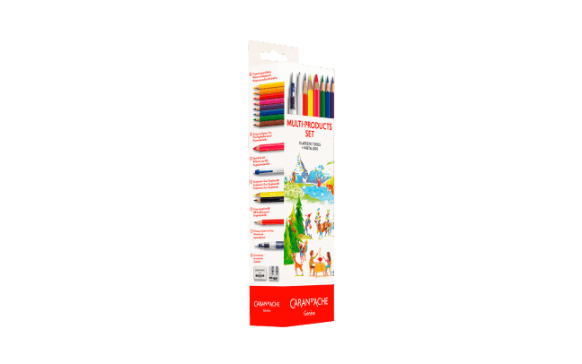 Caran d'Ache Back to School Multiproduct Set - 16 Piece