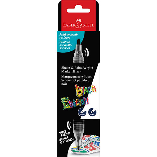 Faber-Castell Black Edition Acrylic Marker 1pc Black