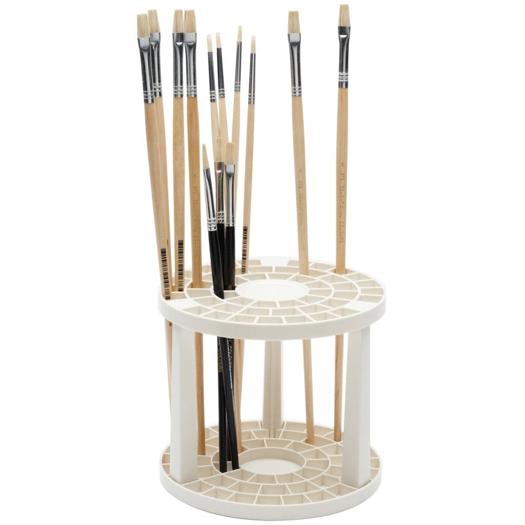 49 Hole Brush Holder