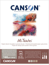 Mi-Teintes® 160gsm Pads Grey Tones