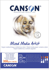 Canson Mixed Media Artist 300gsm Pads