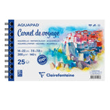 Clairefontaine AQUAPAD Spiral Travel Books
