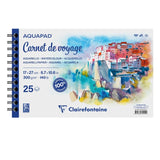 Clairefontaine AQUAPAD Spiral Travel Books