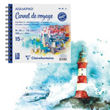 Clairefontaine AQUAPAD Spiral Travel Books