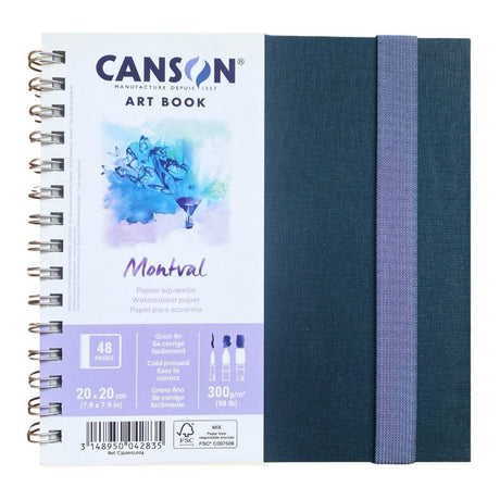 Canson Pro Montval Art Book Cold Pressed 300gsm 48 pages