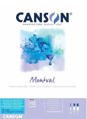 Canson Montval Watercolour Pads