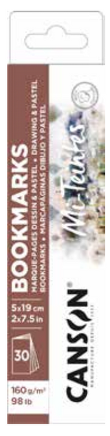 Canson Mi-Teintes Drawing & Pastel Bookmarks x30 160gsm
