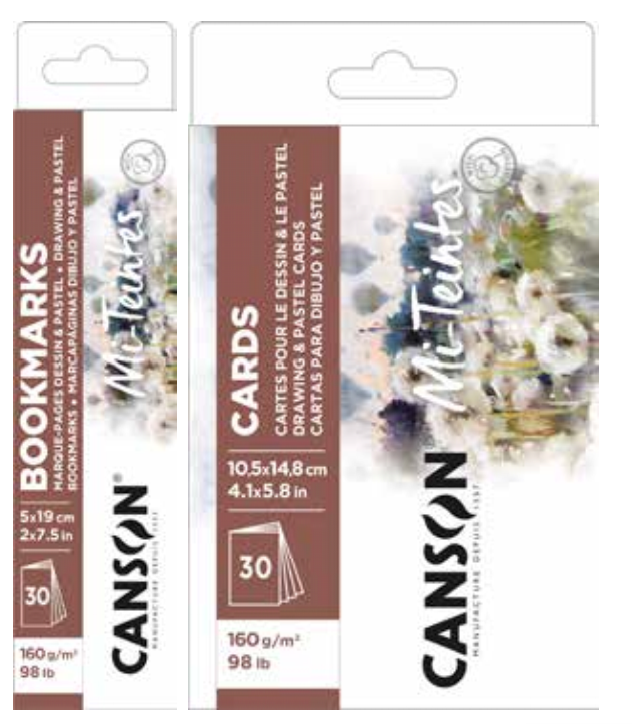 Canson Mi-Teintes Drawing & Pastel Bookmarks x30 160gsm