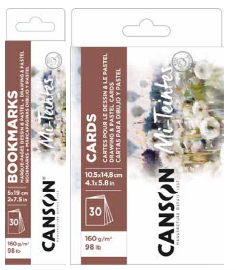 Canson Mi-Teintes Drawing & Pastel Bookmarks x30 160gsm