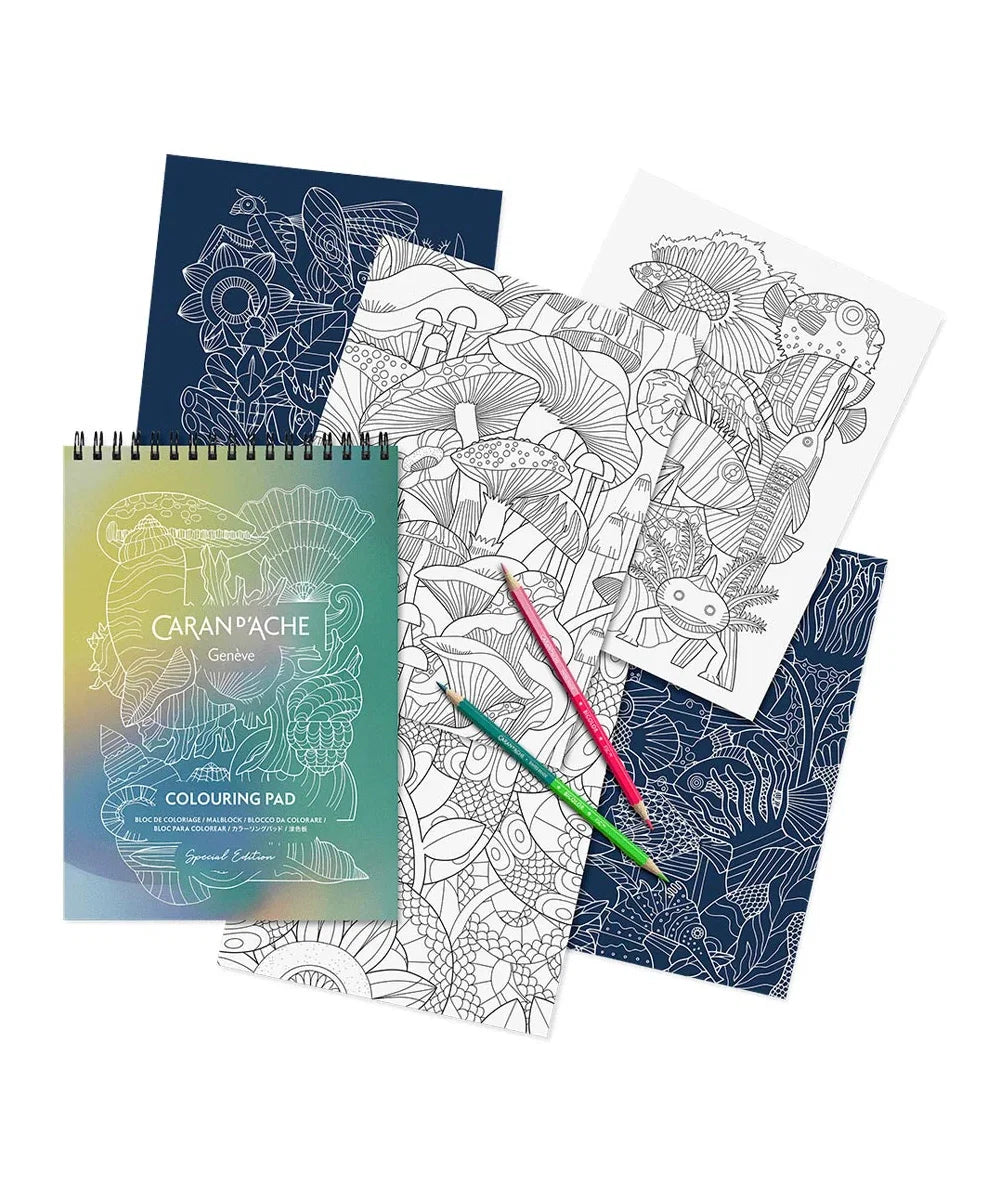 Caran d'Ache Claim Your Style 5 A5 Colouring Pad - Special Edition
