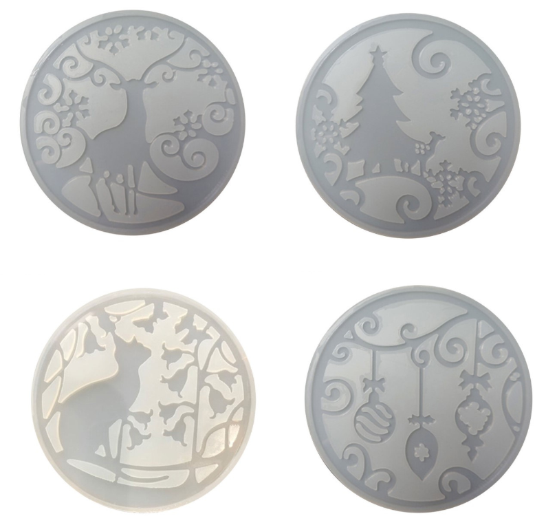 MAD Christmas Coaster Moulds #133