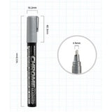 Mungyo Chrome Mirror Effect Marker 4.5mm