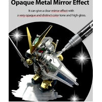 Mungyo Chrome Mirror Effect Marker 4.5mm - Set of 3 (Bronze,Silver,Gold)