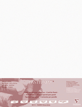 Clairefontaine Pastelmat Paper (Pk5)