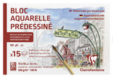 Clairefontaine Watercolor Pre-Drawn Pad 300gsm - Cityscapes