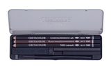 Cretacolor Charcoal Pencil Pocket Tin Set 8pc