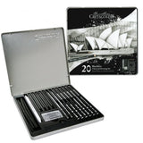Cretacolor Opera House Black Box Drawing Set 20pc