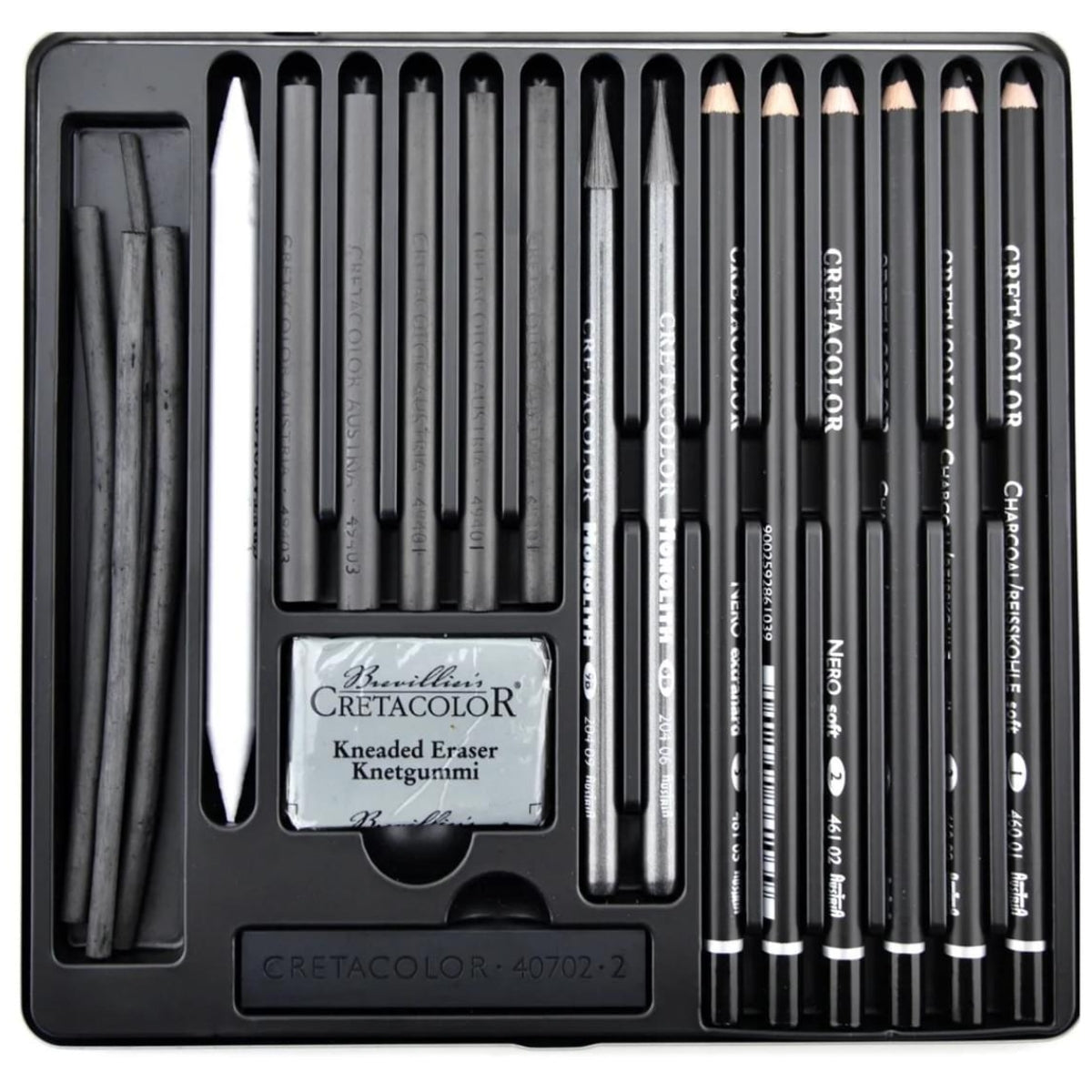 Cretacolor Opera House Black Box Drawing Set 20pc