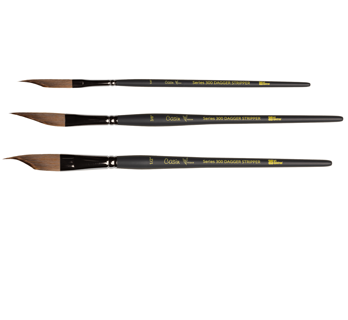 Art Spectrum Casin Vegan Brushes - 300 Dagger Stripper