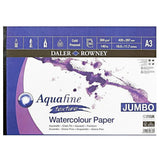Daler-Rowney Aquafine 300gsm Texture Watercolour JUMBO Pad