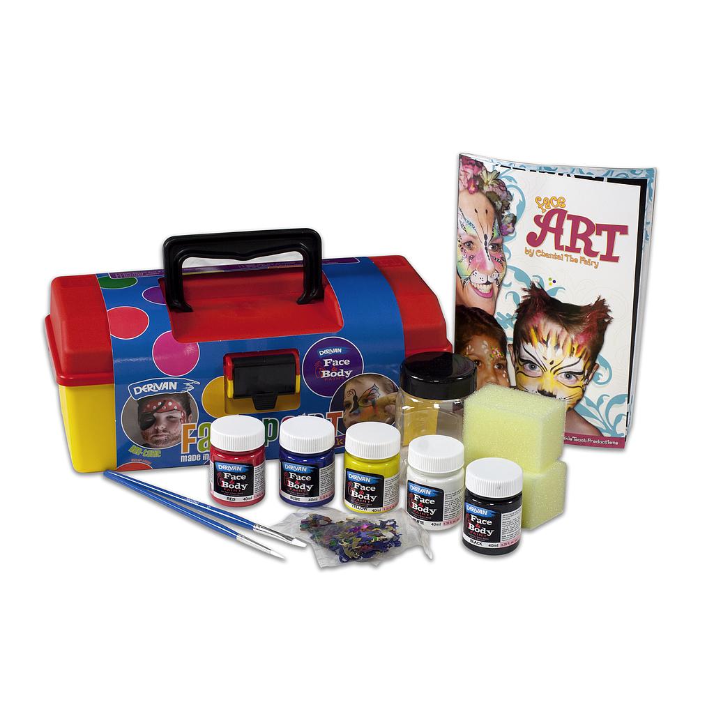 Derivan Face Paint Kit