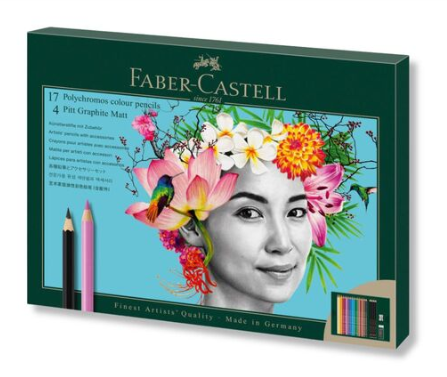 Faber-Castell Polychromos & Pitt Graphite Pencil Sets