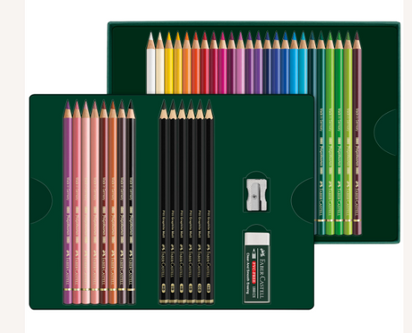 Faber-Castell Polychromos & Pitt Graphite Pencil Sets