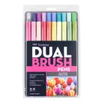 Tombow Dual Brush Pen Set Florals Palette 20 piece
