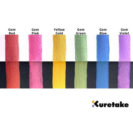 Kuretake Gansai Tambi Gem 6 Pan Watercolour Set