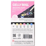 Sakura Gelly Roll Moonlight Pastel & White 6pc Set