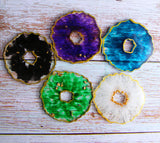 MAD DIY Geode Coaster Mold with Holder #114