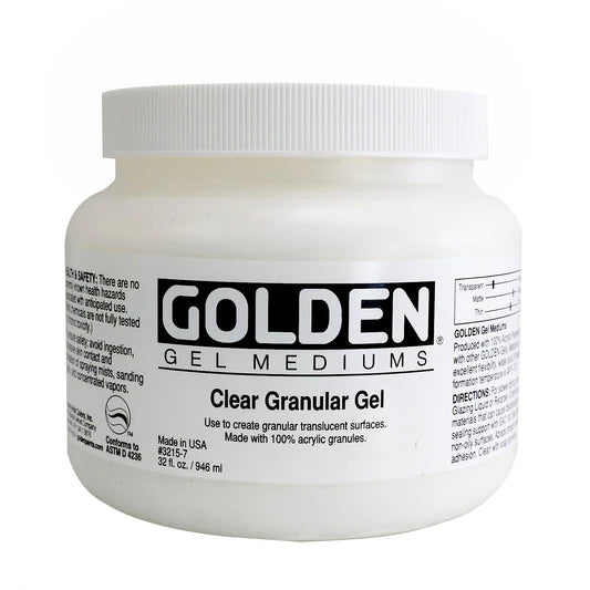 Golden Clear Granular Gel