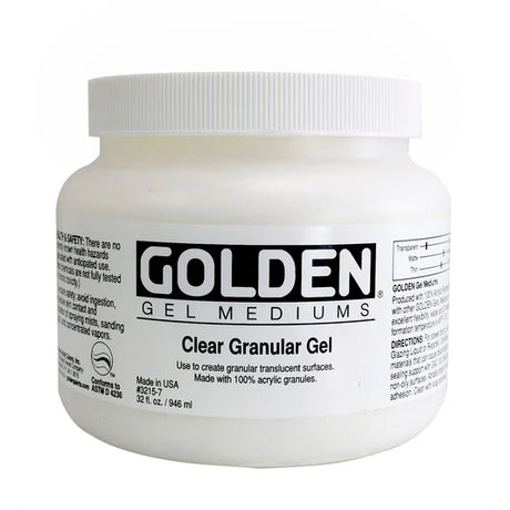 Golden Clear Granular Gel