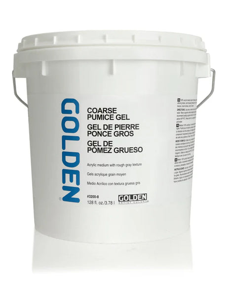 Golden Coarse Pumice Gel