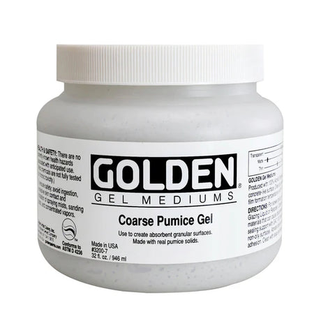 Golden Coarse Pumice Gel
