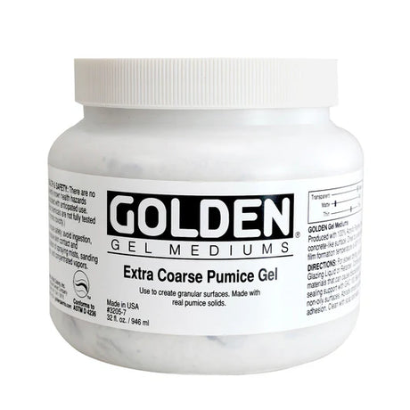 Golden Extra Coarse Pumice Gel