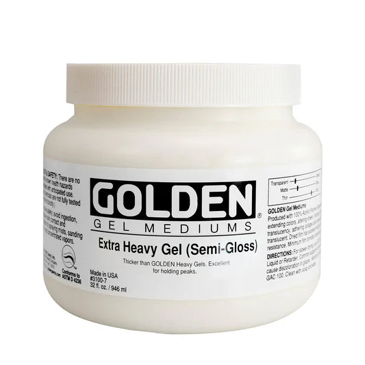 Golden Extra Heavy Semi-Gloss Gel