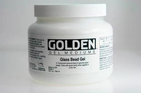 Golden Glass Bead Gel
