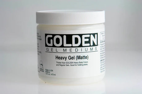 Golden Heavy Matte Gel