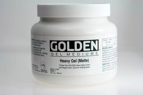 Golden Heavy Matte Gel