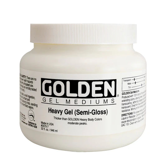 Golden Heavy Semi-Gloss Gel