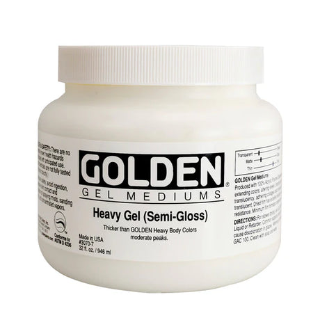 Golden Heavy Semi-Gloss Gel