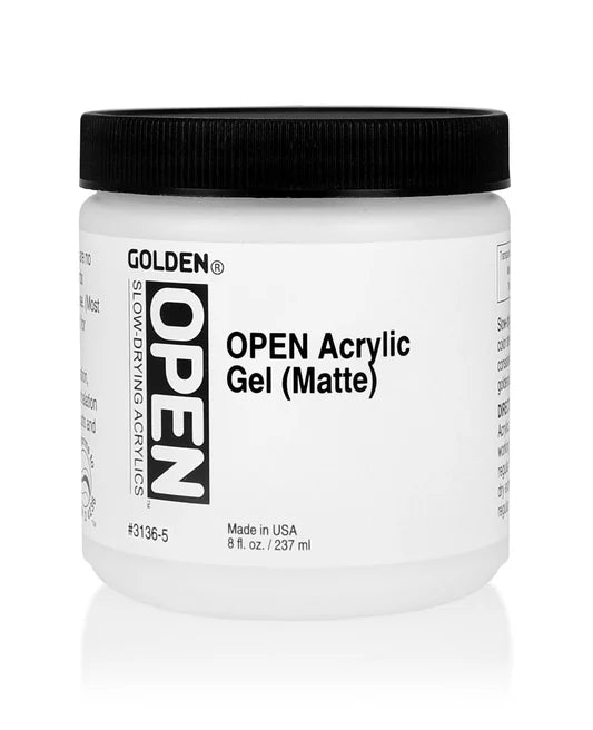 Golden OPEN Acrylic Gel Matte